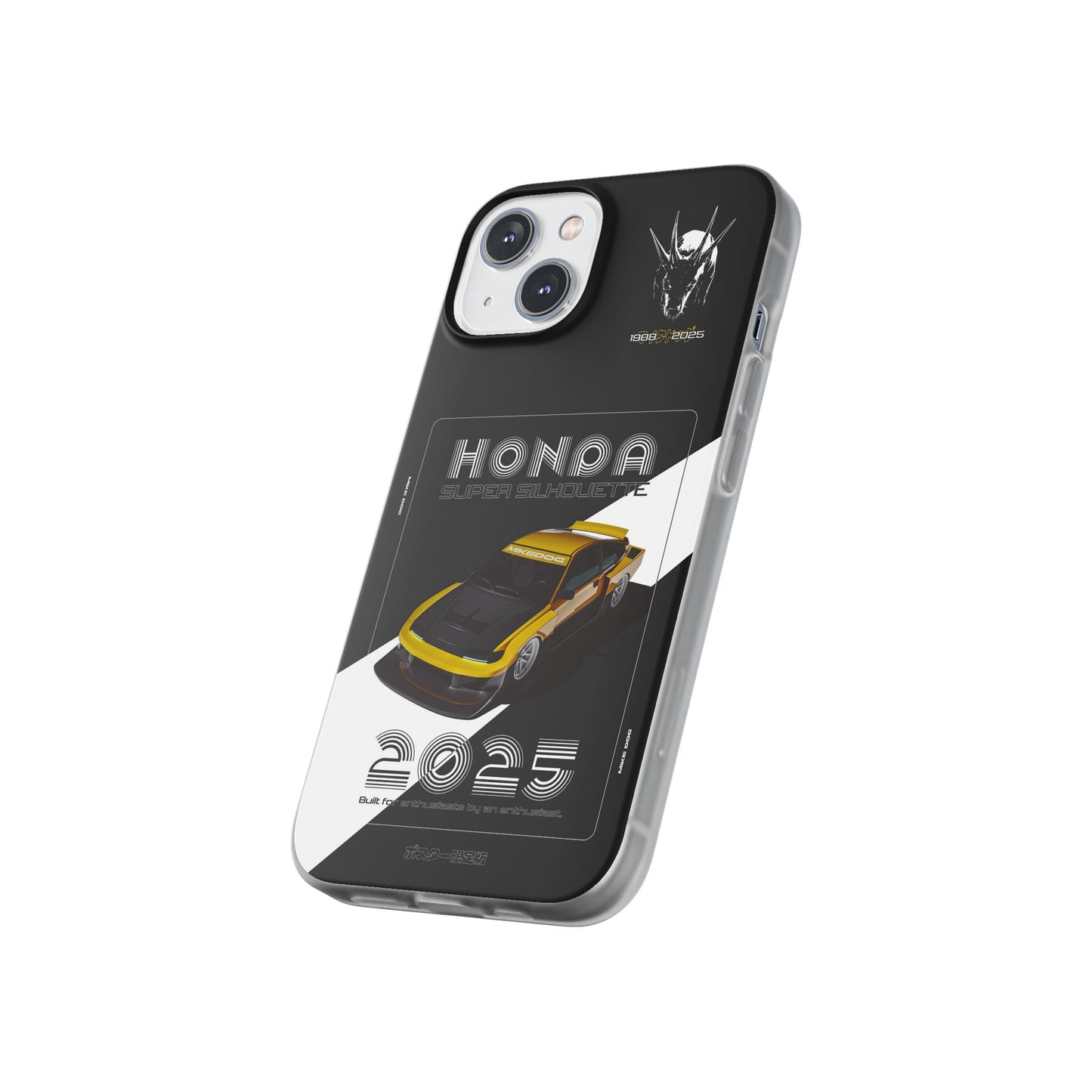Yellow CRX SUPER SILHOUETTE - iPhone Case