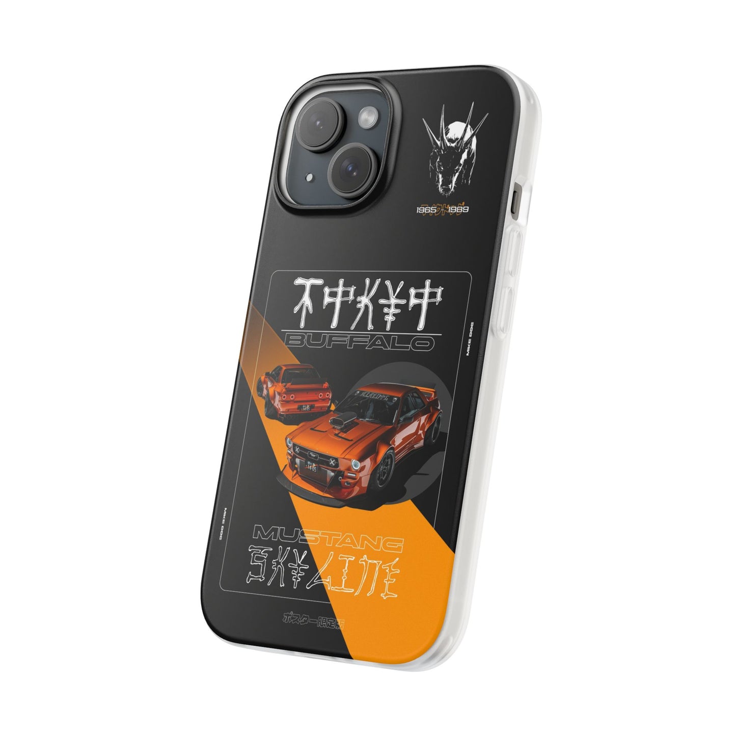 Orange TOKYO BUFFALO - iPhone Case