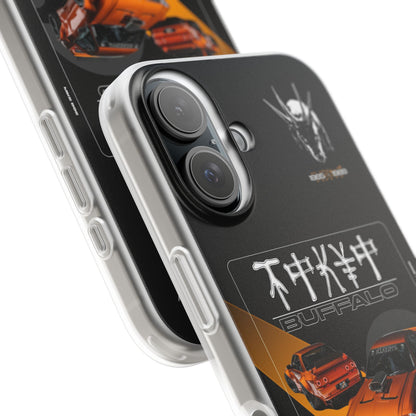 Orange TOKYO BUFFALO - iPhone Case