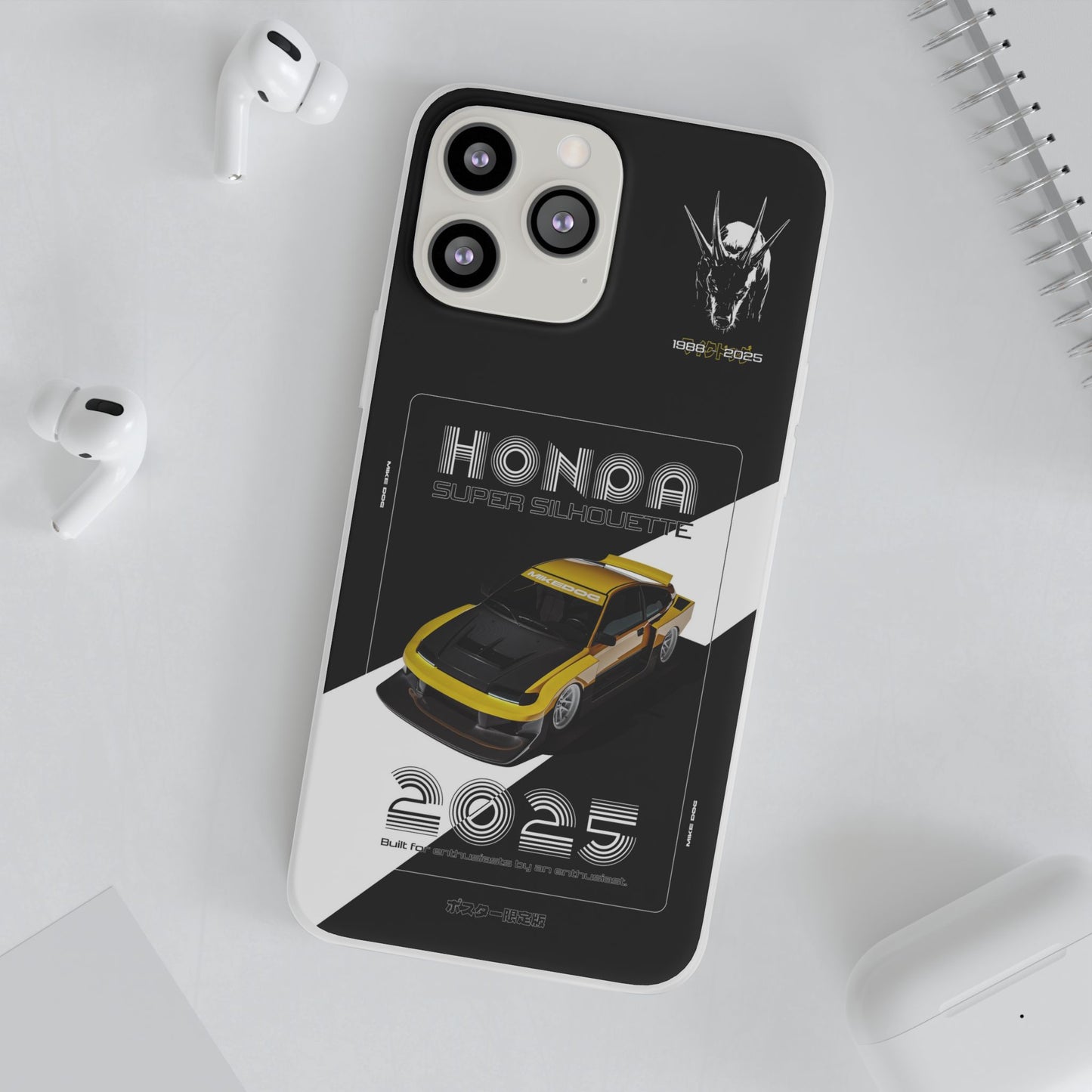 Yellow CRX SUPER SILHOUETTE - iPhone Case