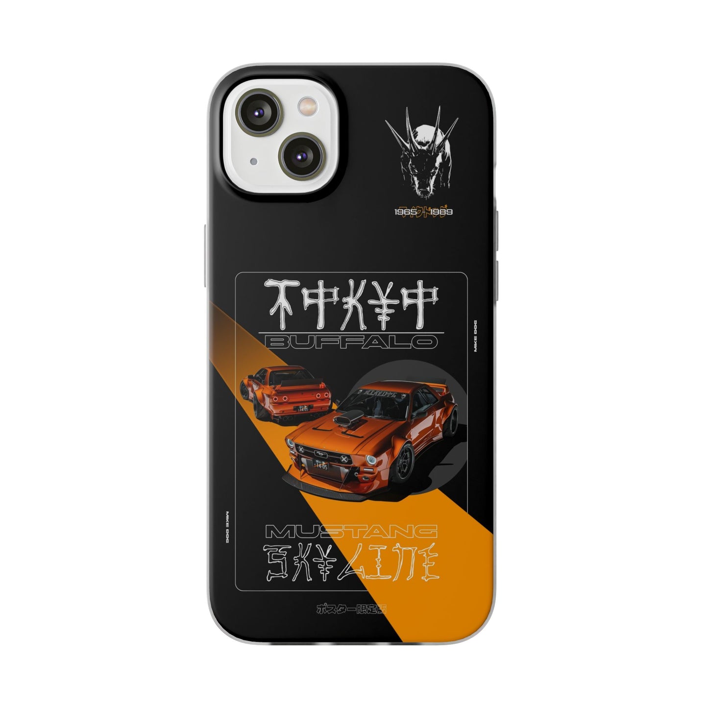 Orange TOKYO BUFFALO - iPhone Case