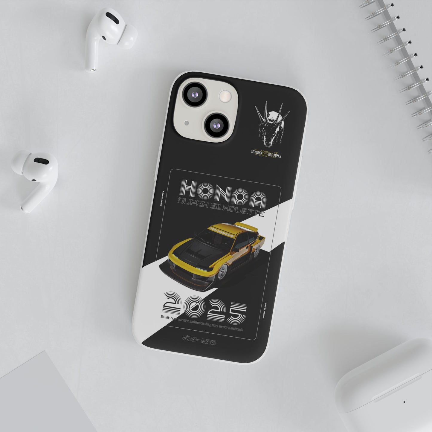 Yellow CRX SUPER SILHOUETTE - iPhone Case