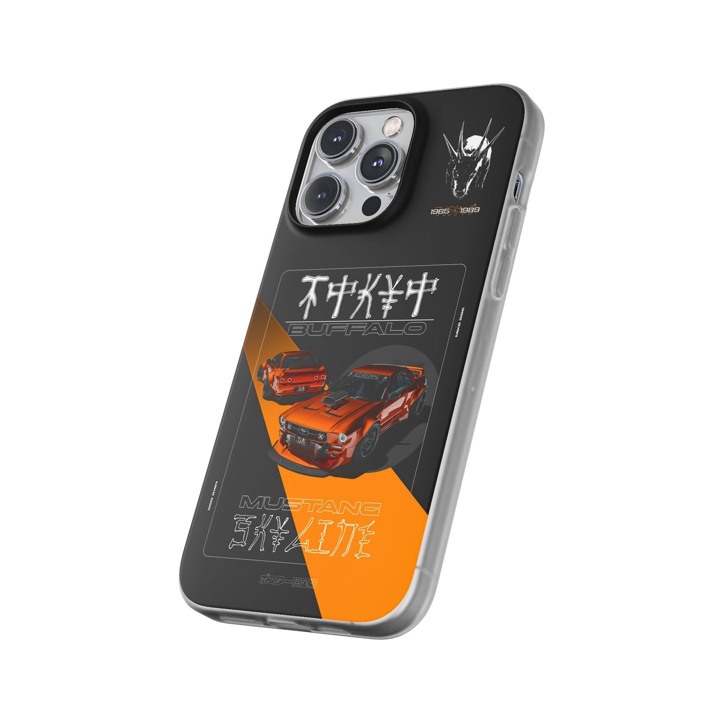 Orange TOKYO BUFFALO - iPhone Case