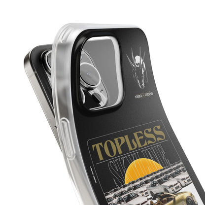 Gold TOPLESS SKYLINE - iPhone Case
