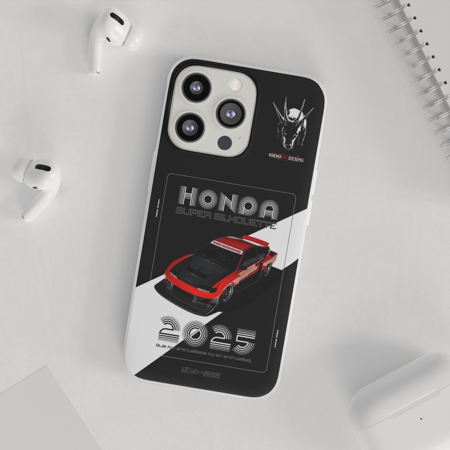 Red CRX SUPER SILHOUETTE - iPhone Case
