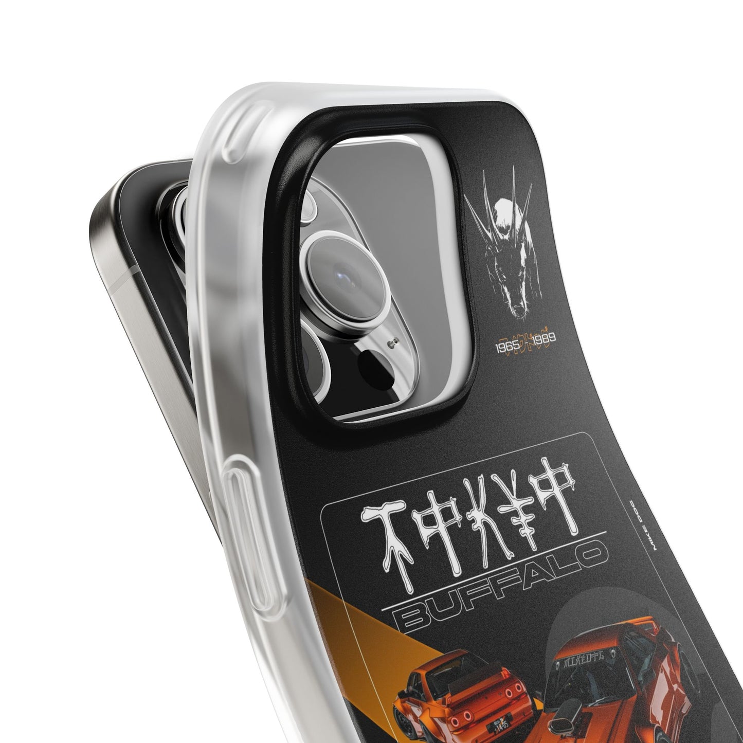 Orange TOKYO BUFFALO - iPhone Case