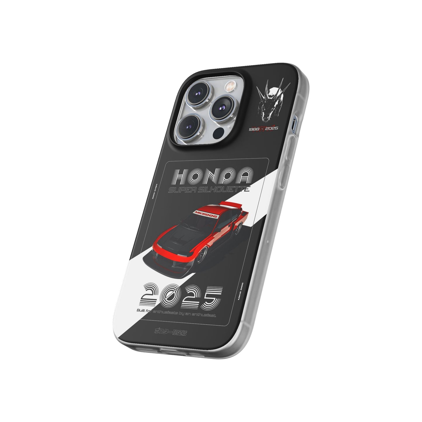 Red CRX SUPER SILHOUETTE - iPhone Case