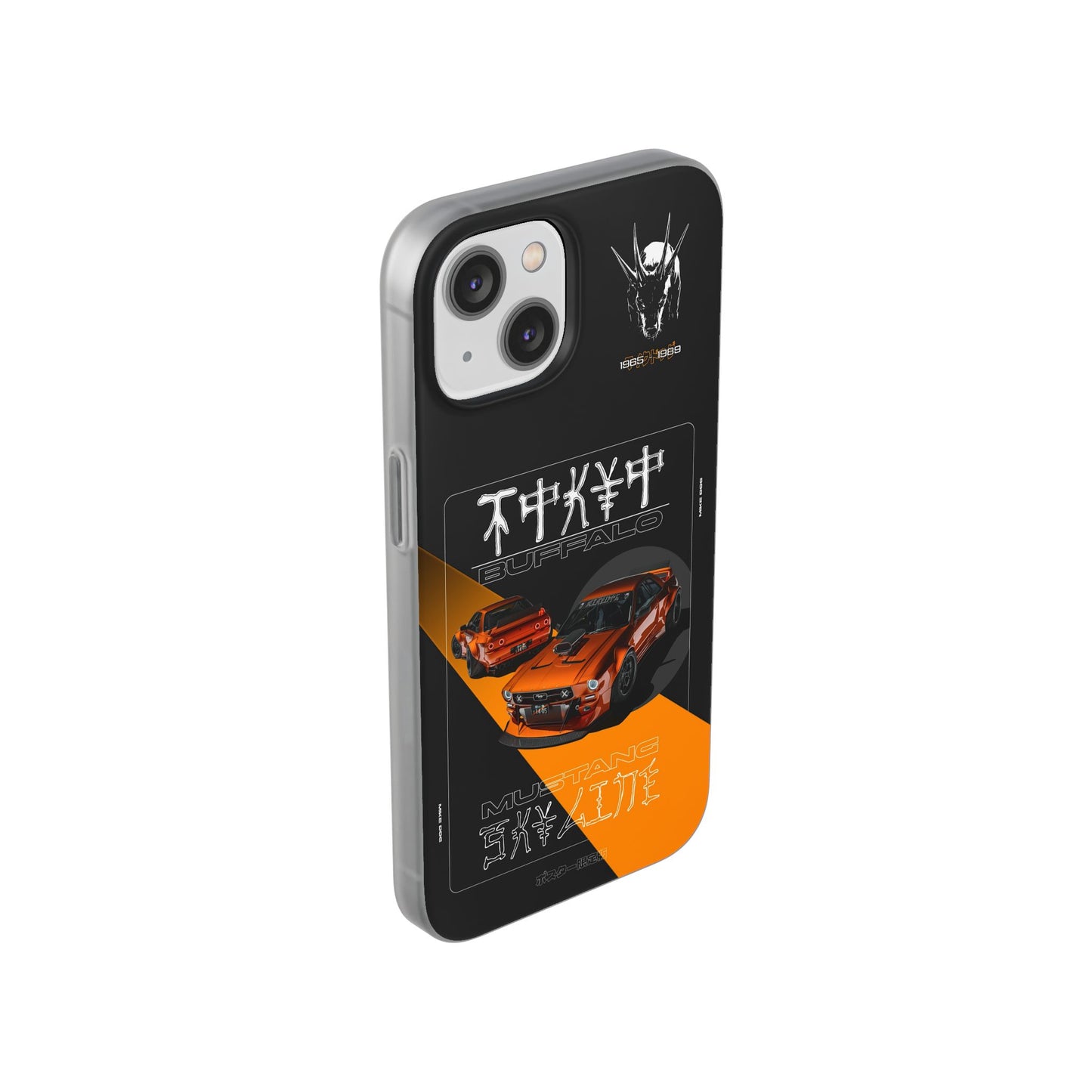 Orange TOKYO BUFFALO - iPhone Case