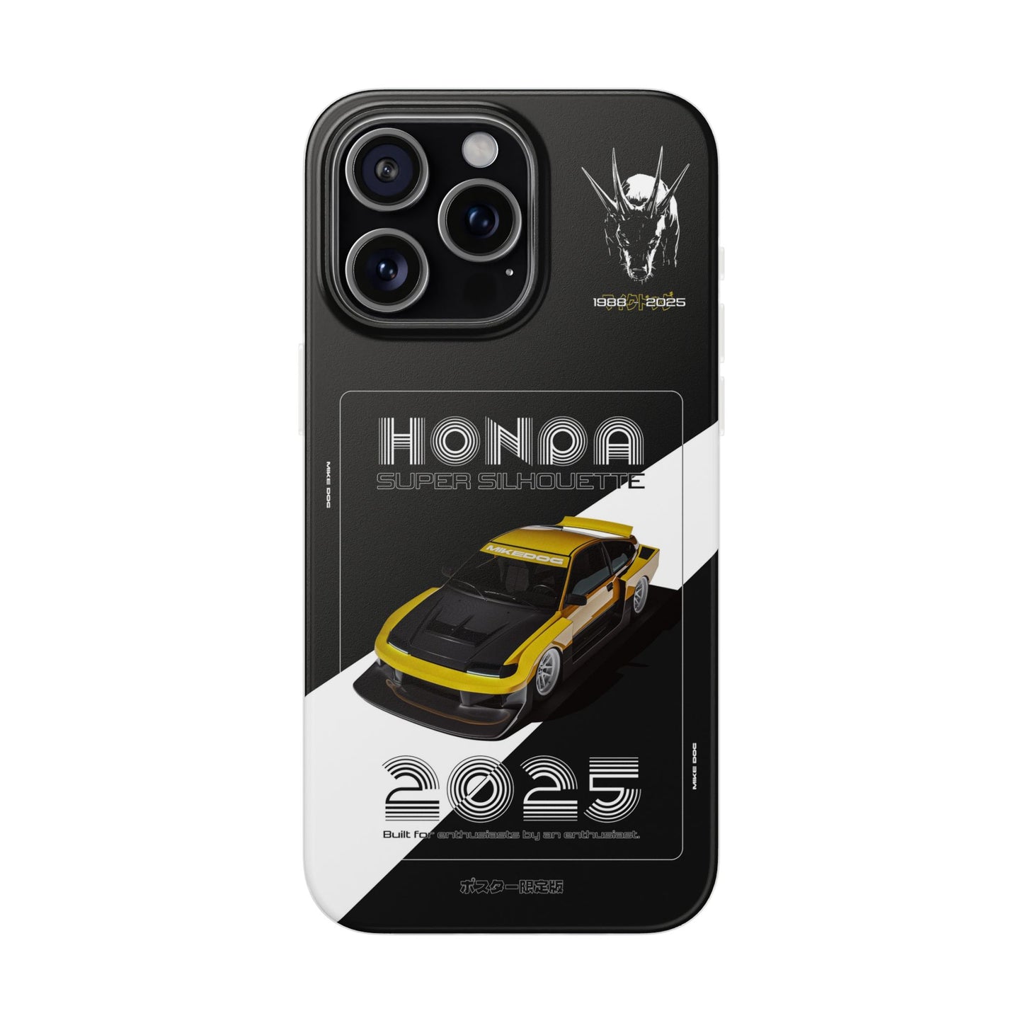 Yellow CRX SUPER SILHOUETTE - iPhone Case