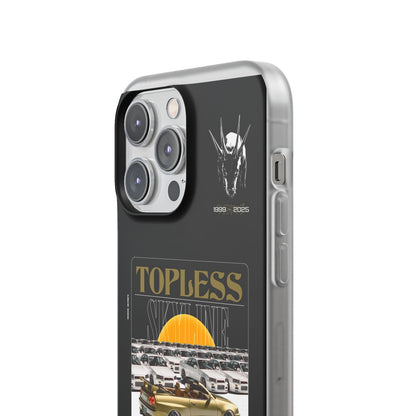Gold TOPLESS SKYLINE - iPhone Case
