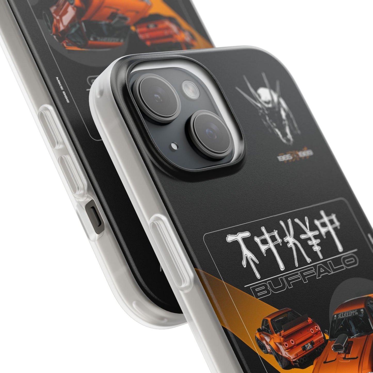 Orange TOKYO BUFFALO - iPhone Case