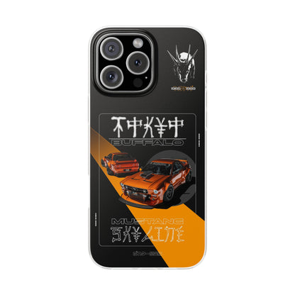 Orange TOKYO BUFFALO - iPhone Case
