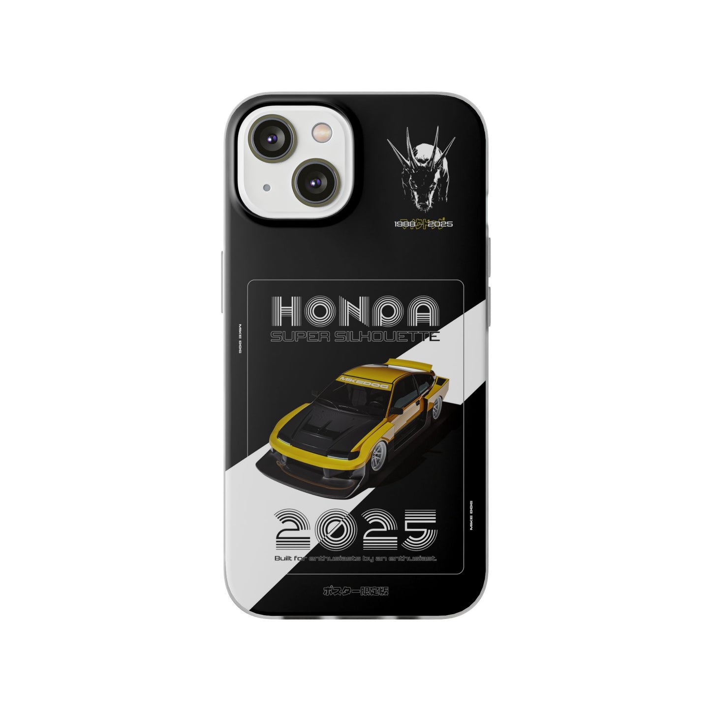 Yellow CRX SUPER SILHOUETTE - iPhone Case