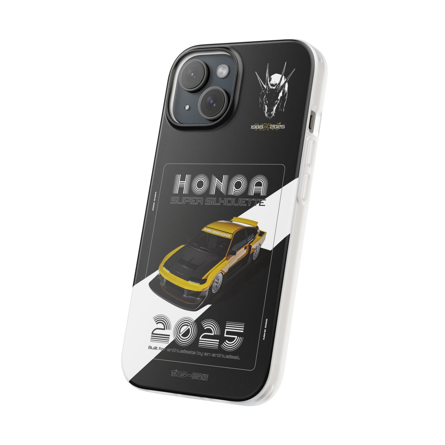 Yellow CRX SUPER SILHOUETTE - iPhone Case