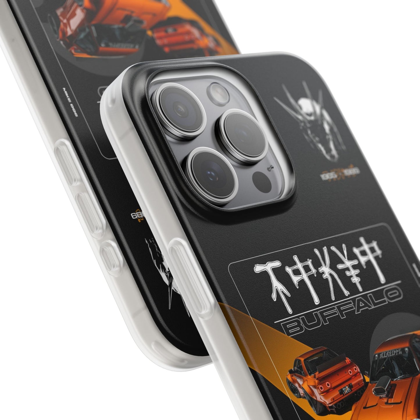 Orange TOKYO BUFFALO - iPhone Case