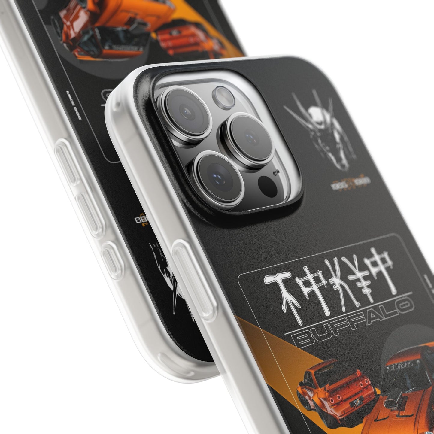 Orange TOKYO BUFFALO - iPhone Case