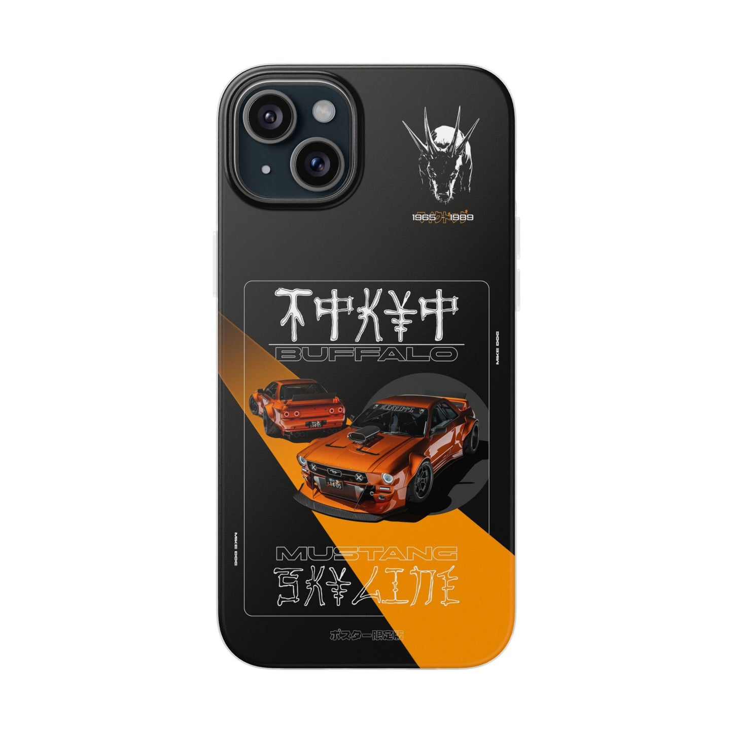 Orange TOKYO BUFFALO - iPhone Case