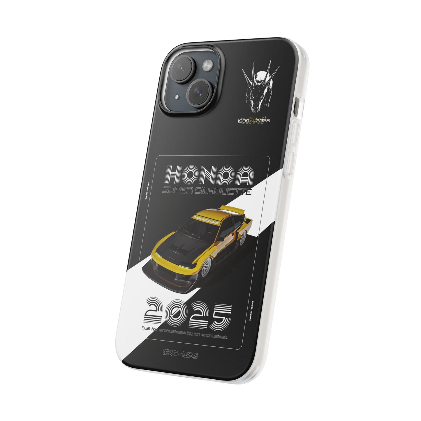 Yellow CRX SUPER SILHOUETTE - iPhone Case