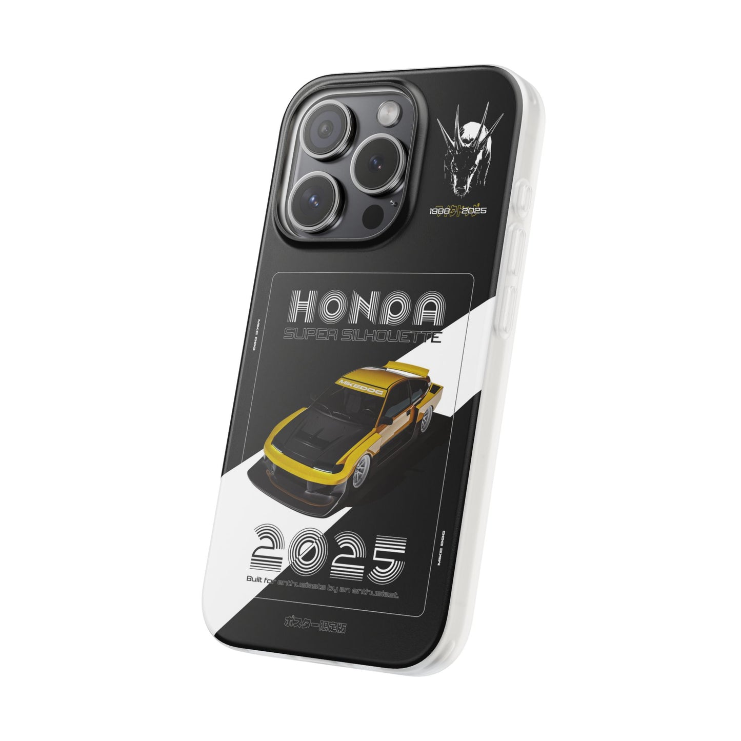 Yellow CRX SUPER SILHOUETTE - iPhone Case