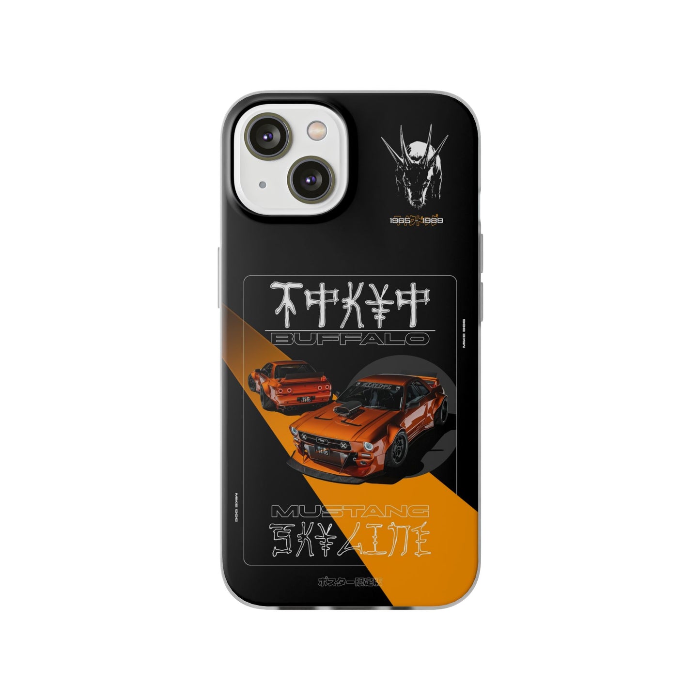 Orange TOKYO BUFFALO - iPhone Case