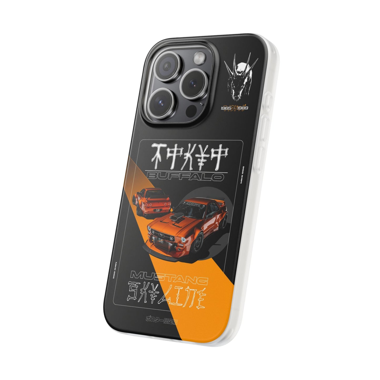 Orange TOKYO BUFFALO - iPhone Case