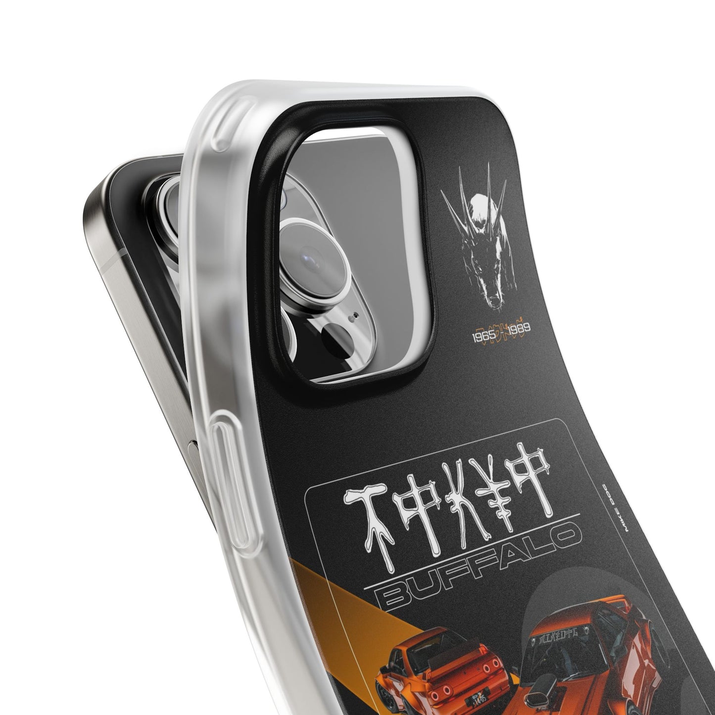 Orange TOKYO BUFFALO - iPhone Case