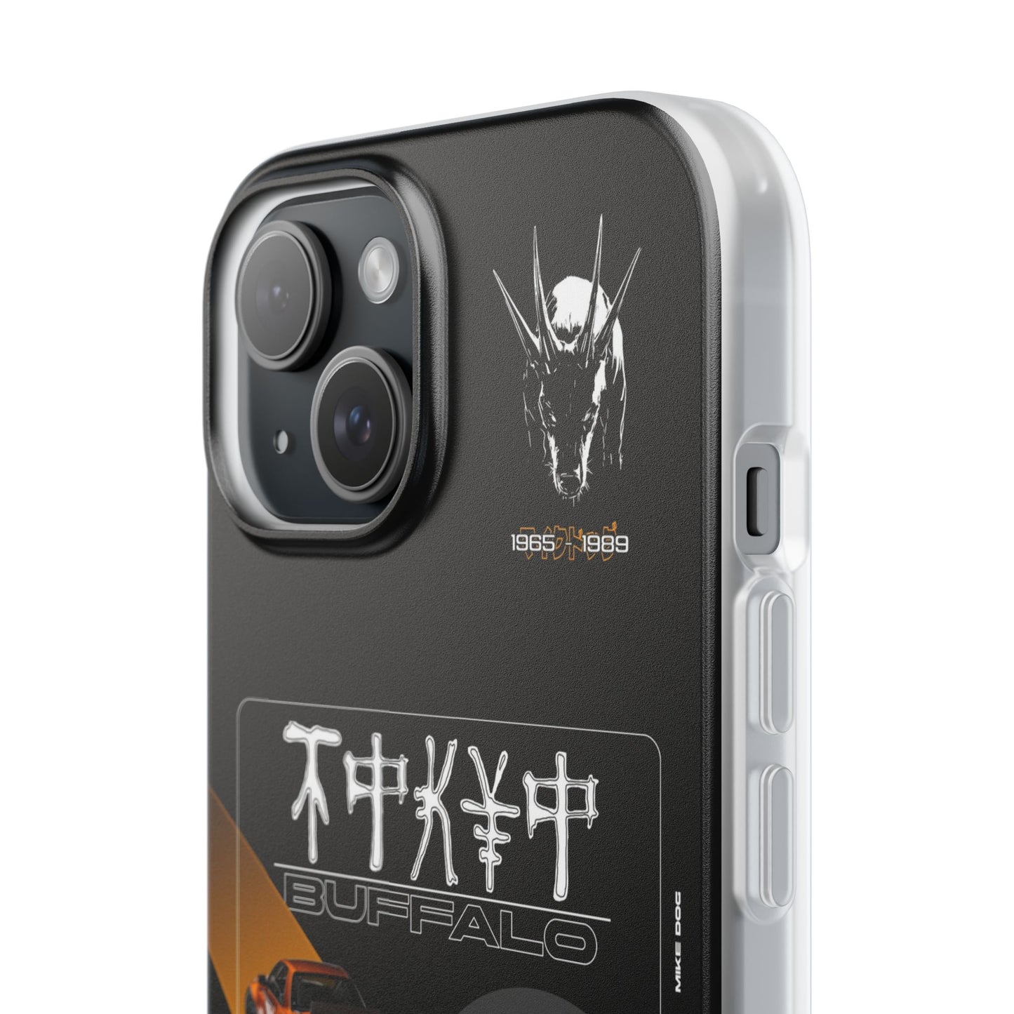 Orange TOKYO BUFFALO - iPhone Case