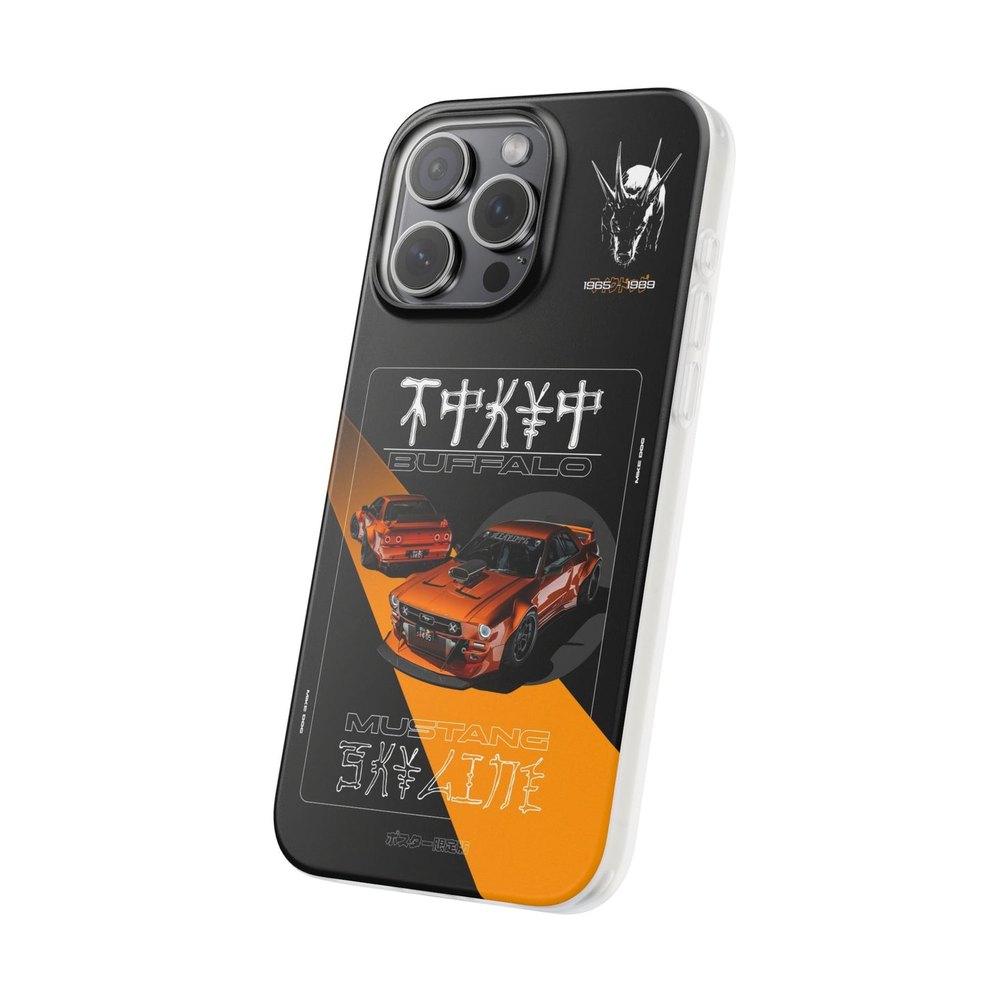 Orange TOKYO BUFFALO - iPhone Case