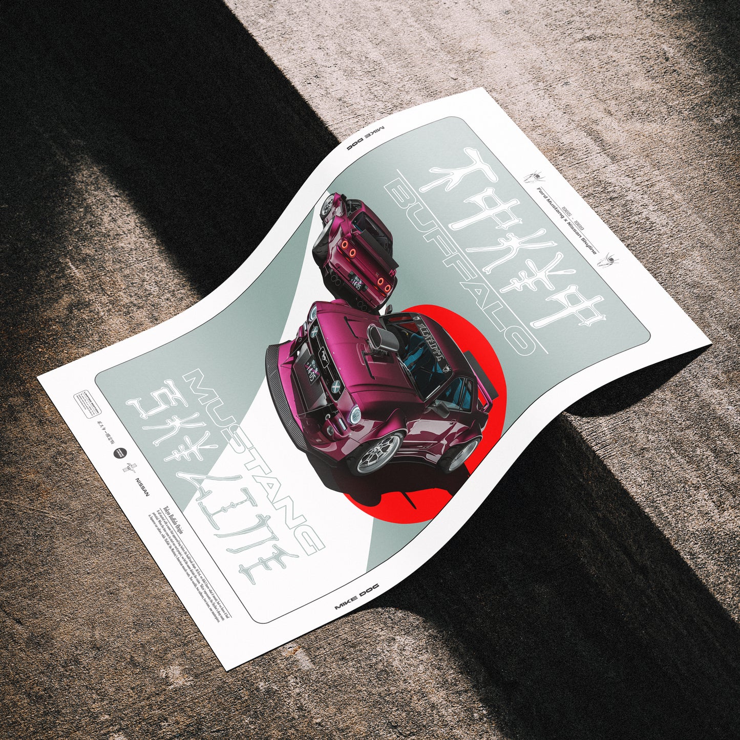 Berry TOKYO BUFFALO - Poster