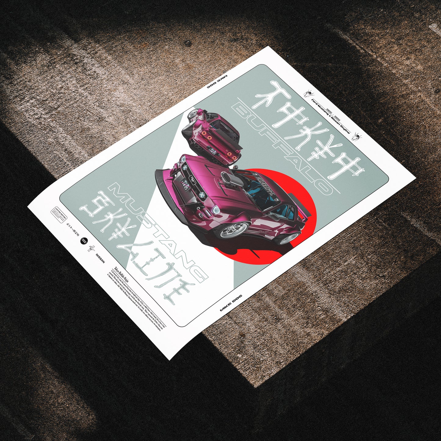 Berry TOKYO BUFFALO - Poster