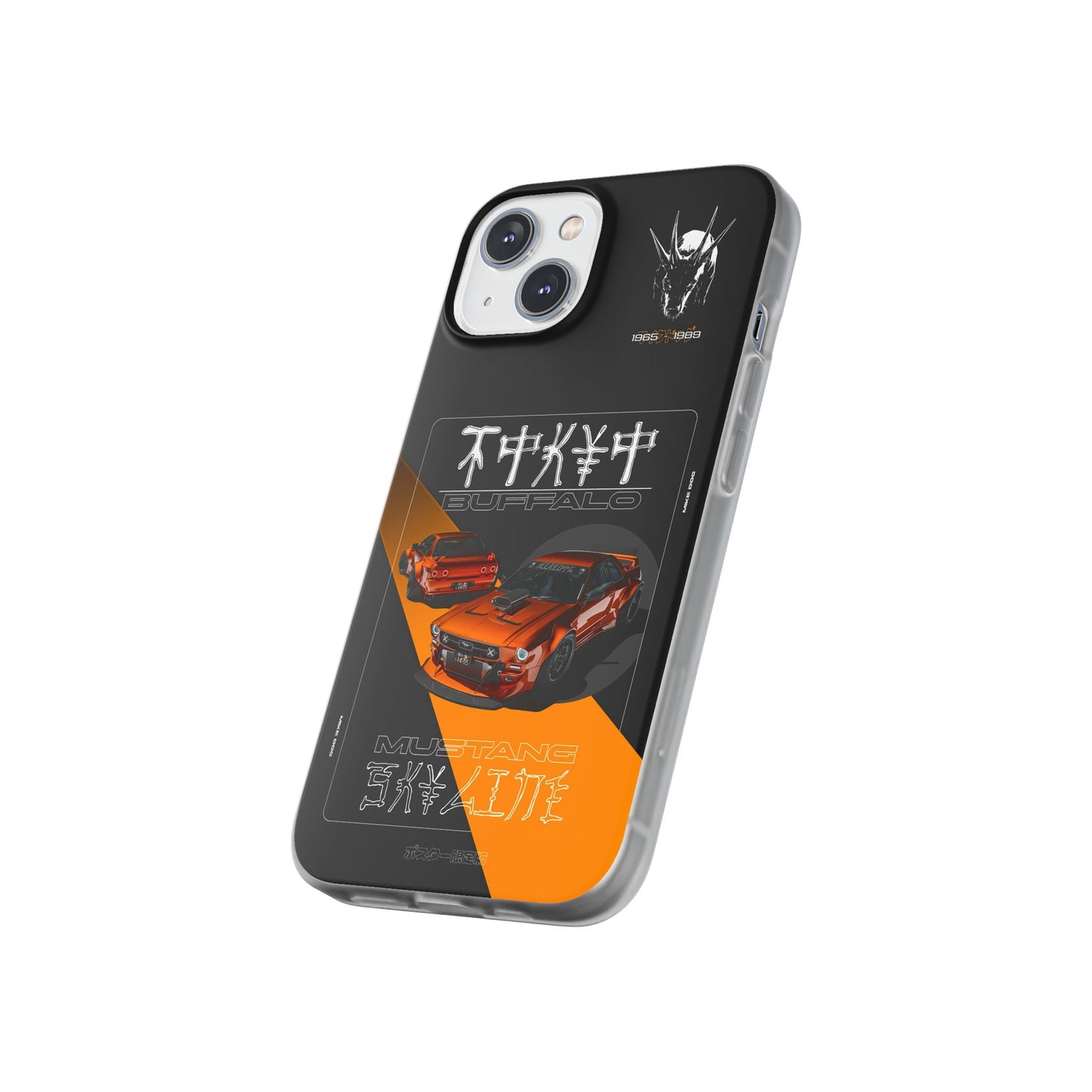 Orange TOKYO BUFFALO - iPhone Case