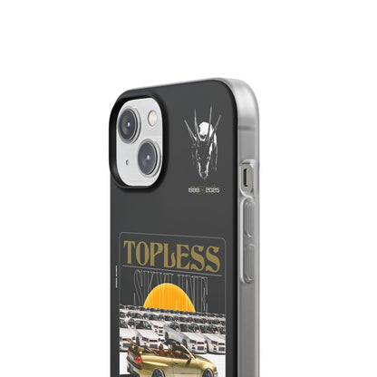 Gold TOPLESS SKYLINE - iPhone Case