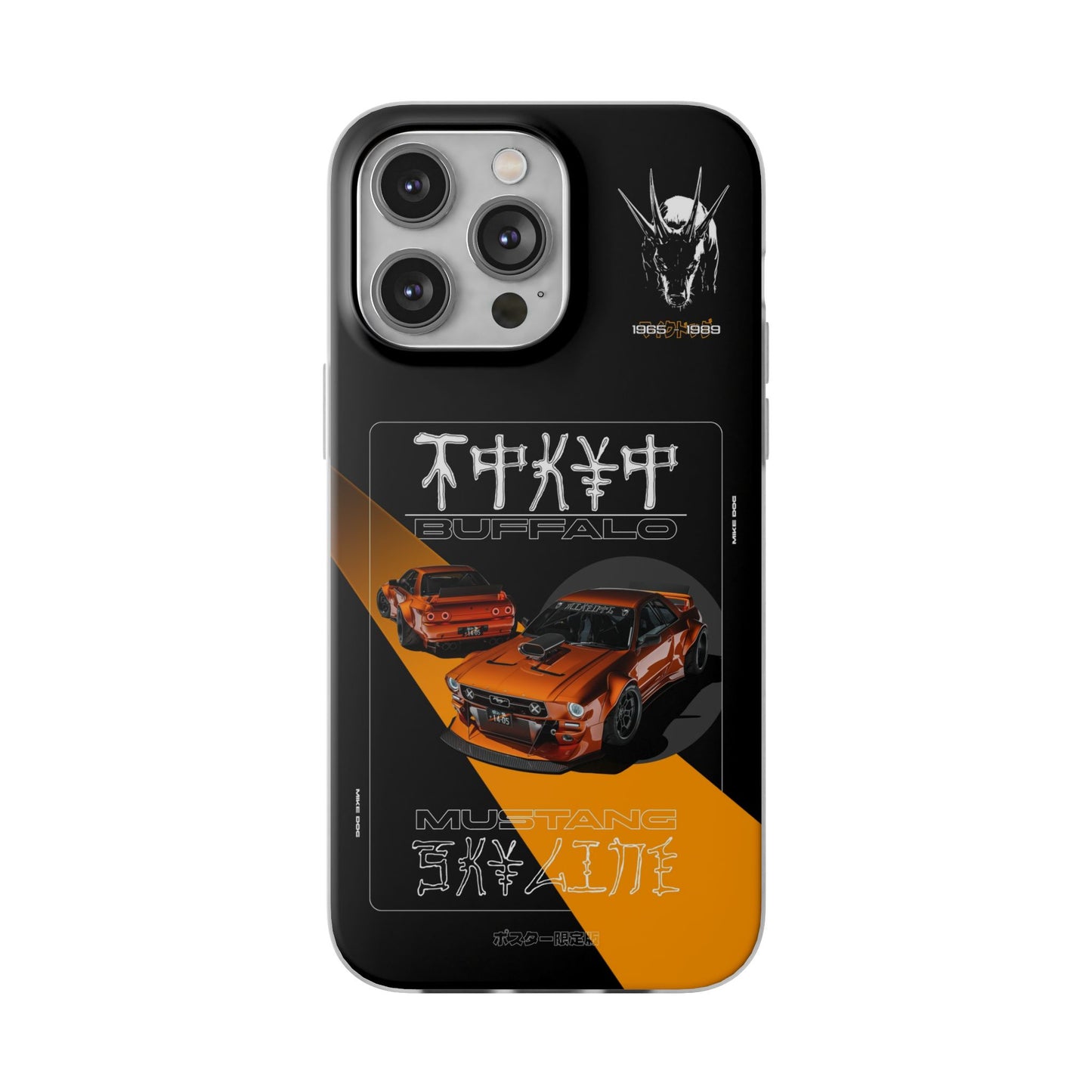 Orange TOKYO BUFFALO - iPhone Case