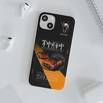 Orange TOKYO BUFFALO - iPhone Case