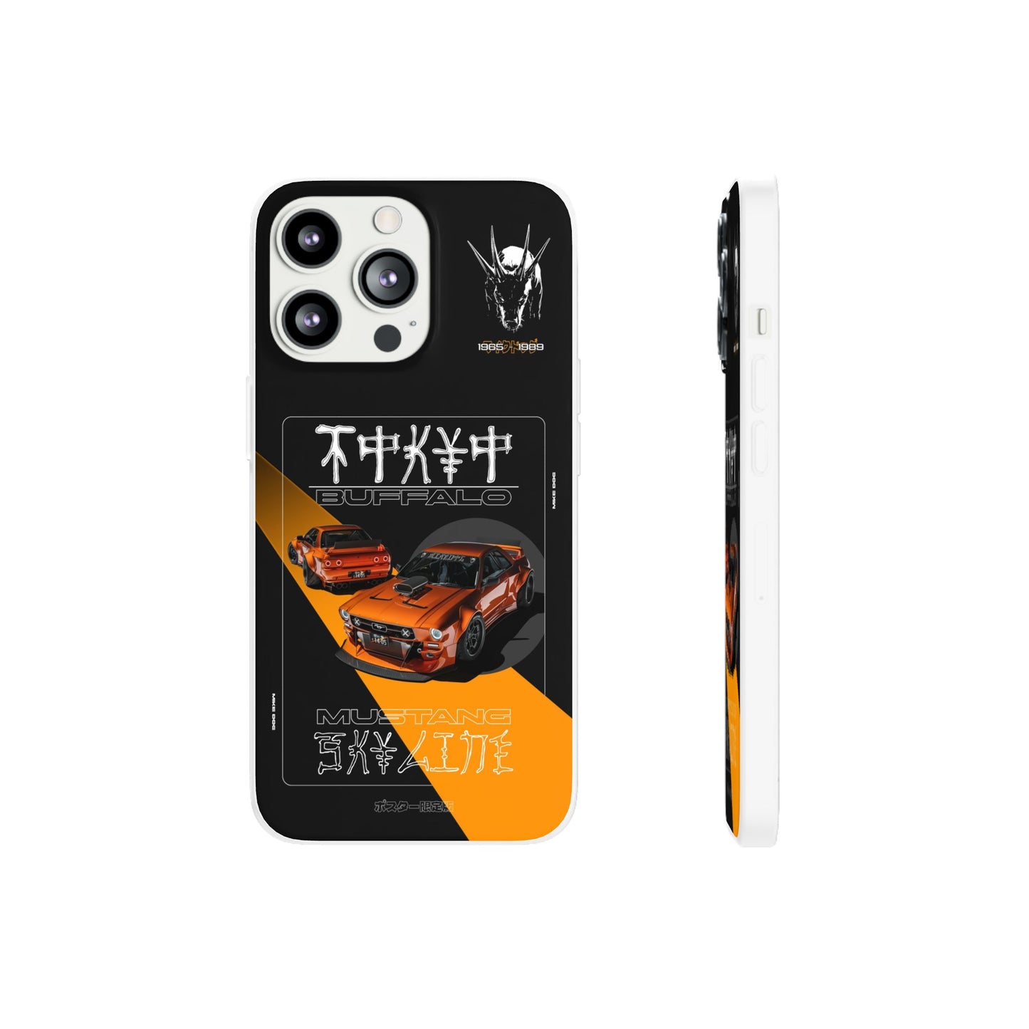 Orange TOKYO BUFFALO - iPhone Case