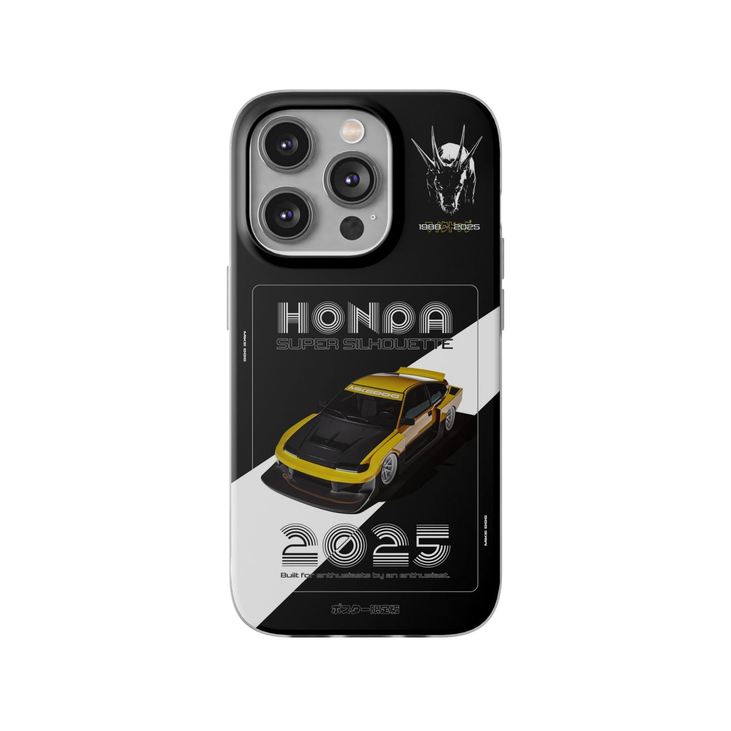 Yellow CRX SUPER SILHOUETTE - iPhone Case