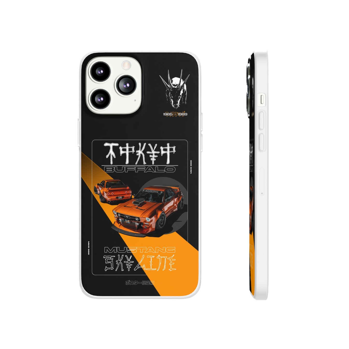 Orange TOKYO BUFFALO - iPhone Case