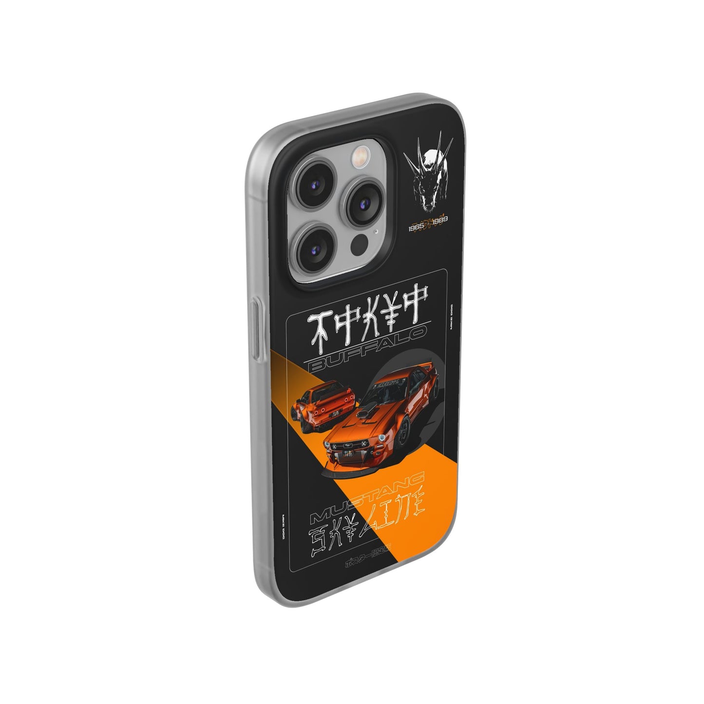 Orange TOKYO BUFFALO - iPhone Case