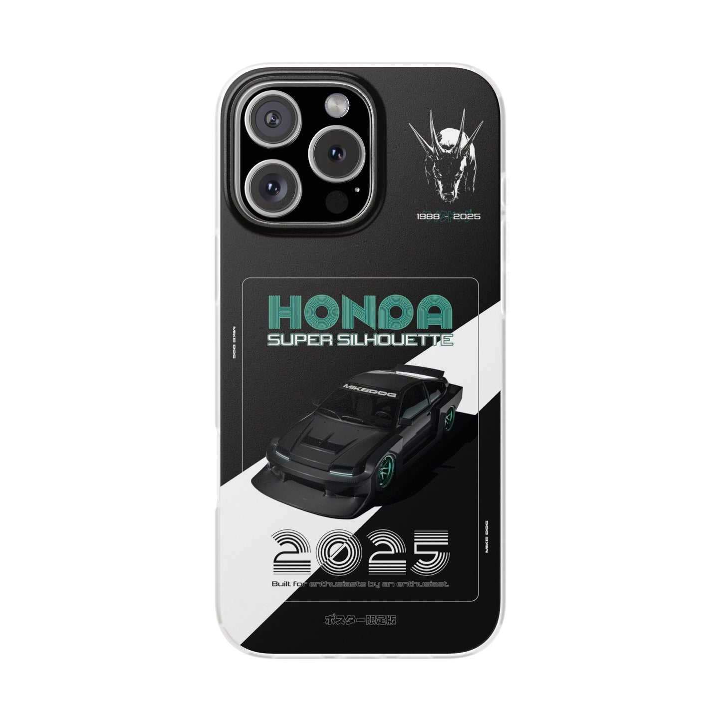 Carbon CRX SUPER SILHOUETTE - iPhone Case