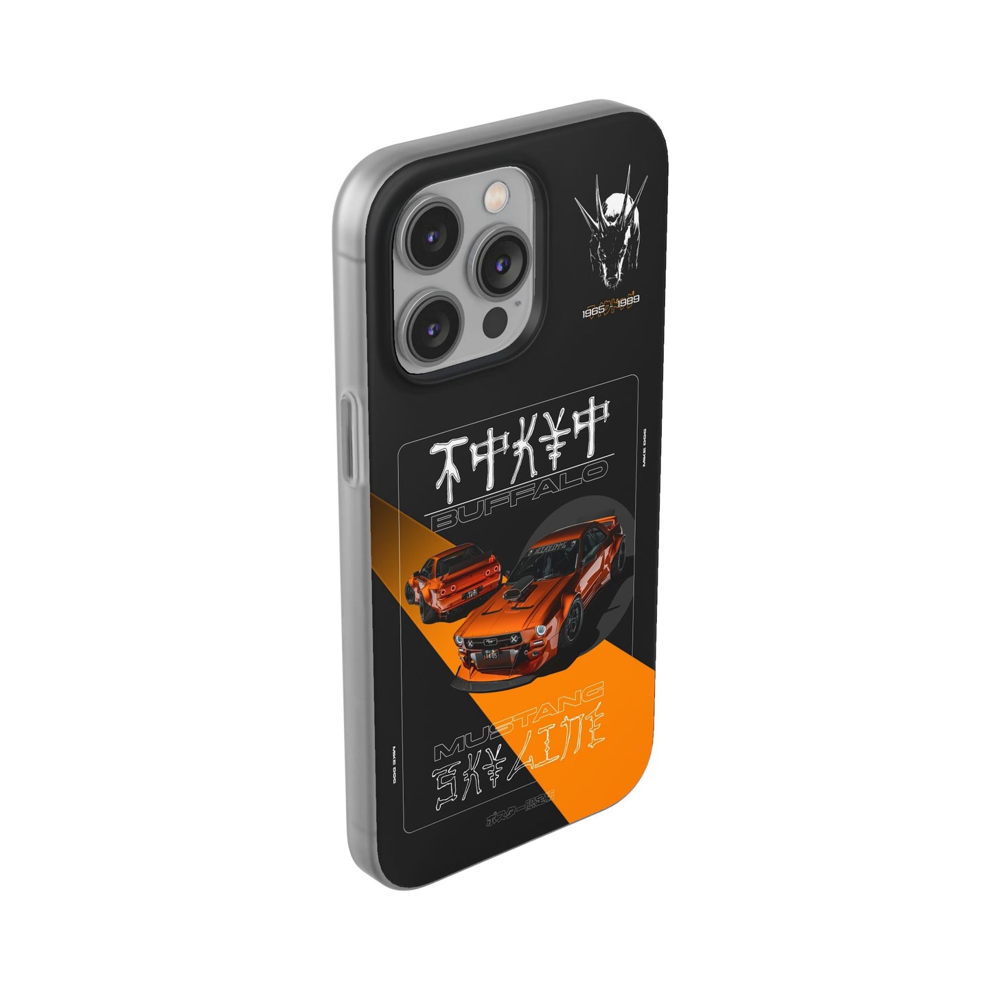Orange TOKYO BUFFALO - iPhone Case