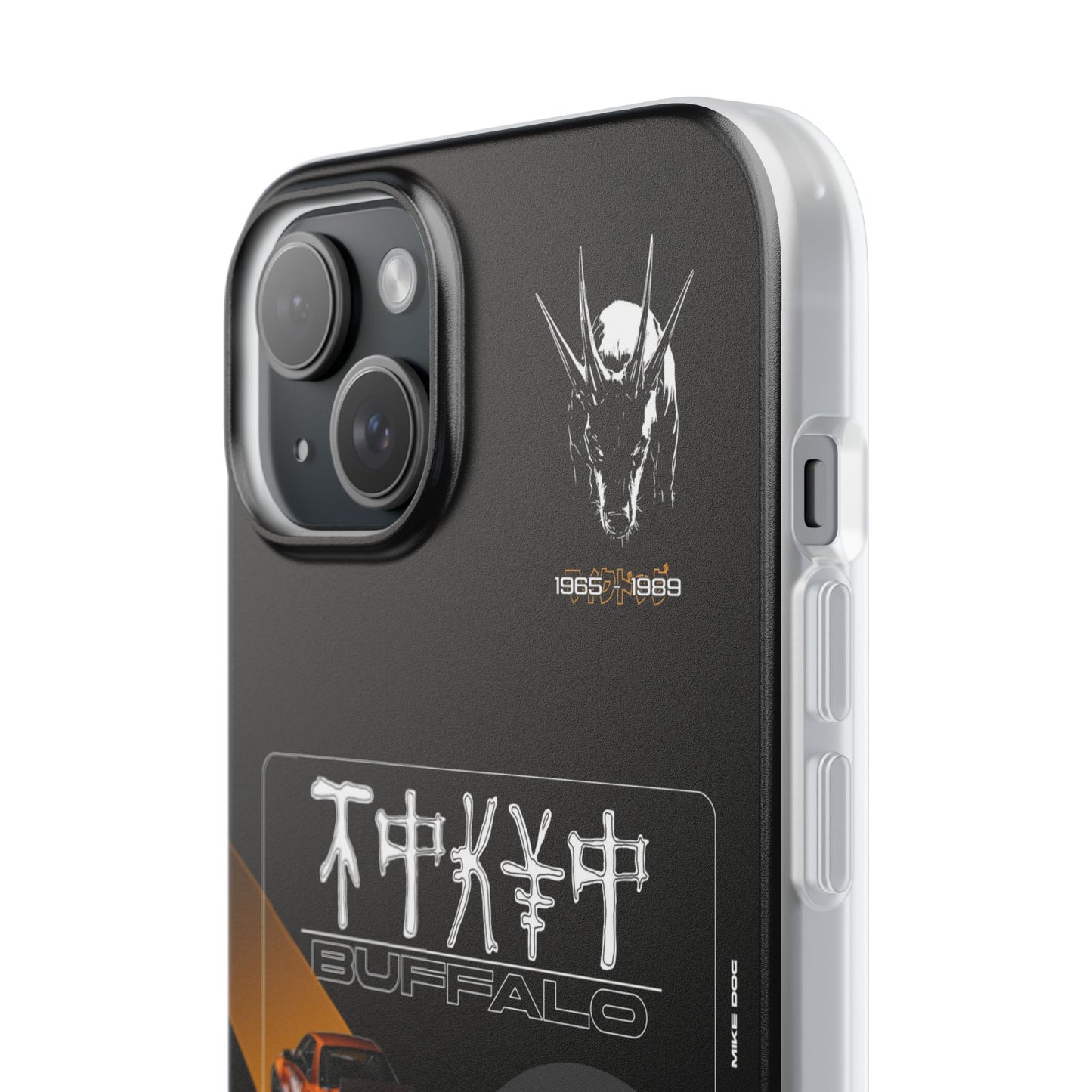Orange TOKYO BUFFALO - iPhone Case