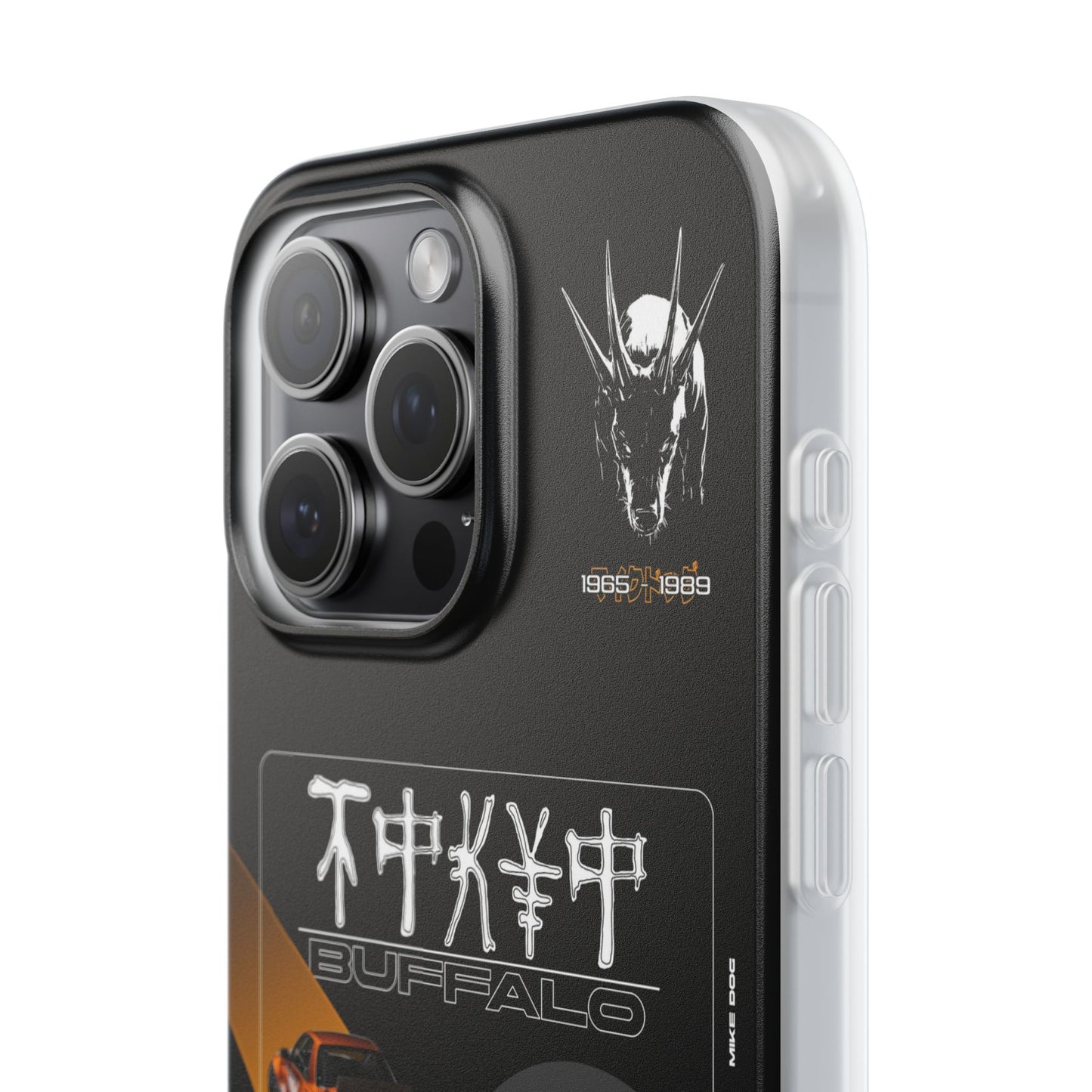 Orange TOKYO BUFFALO - iPhone Case