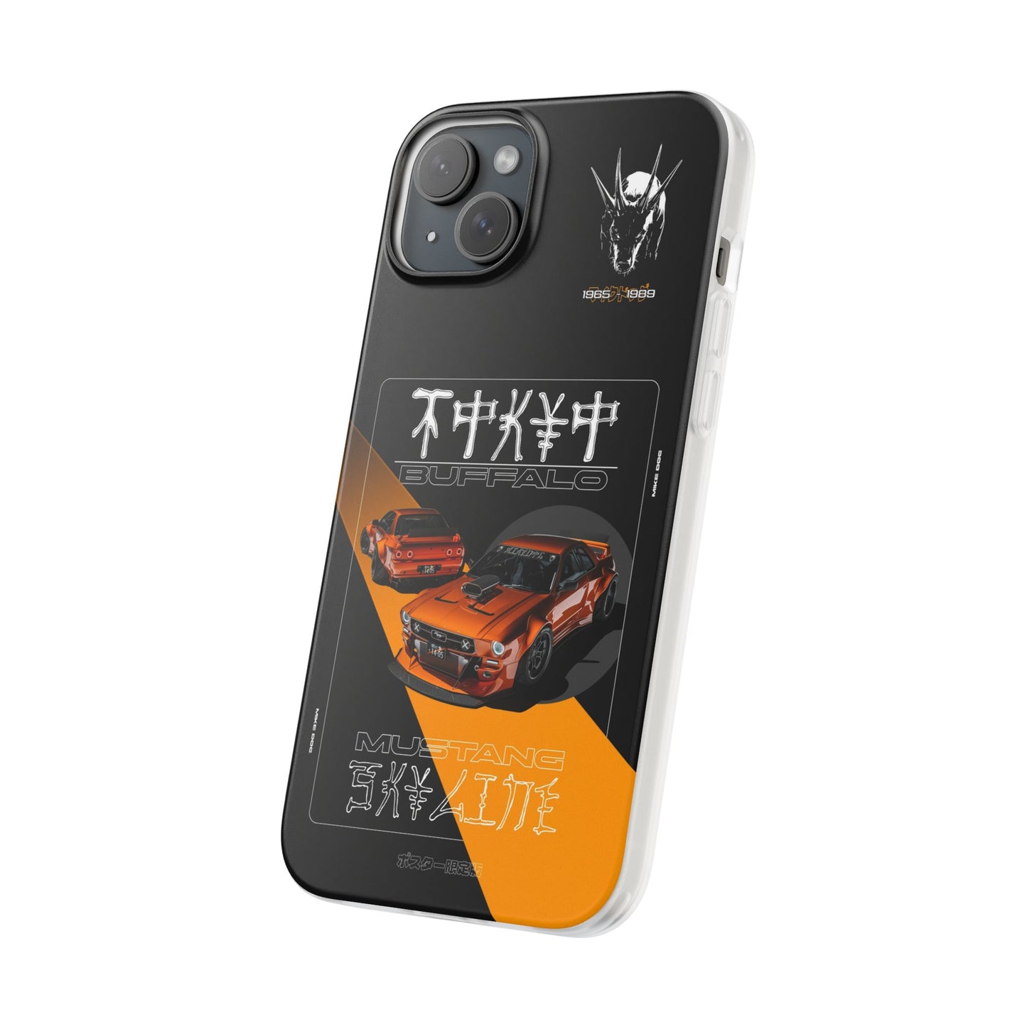 Orange TOKYO BUFFALO - iPhone Case