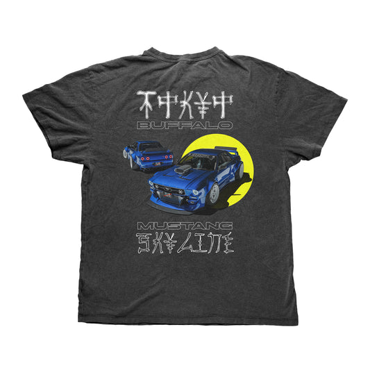 Blue TOKYO BUFFALO - Heavy T-Shirt