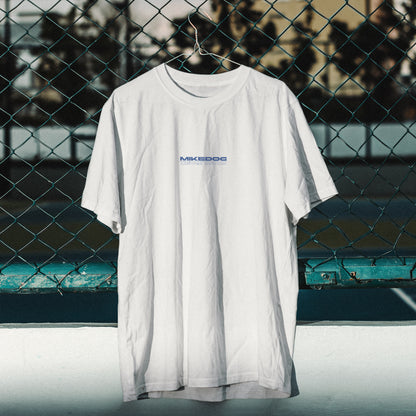 Blue TOPLESS SKYLINE - Heavy T-Shirt